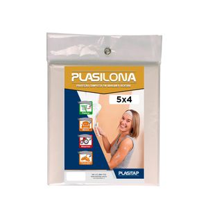 Lona Plástica Plasitap Transparente 5 X 4 M