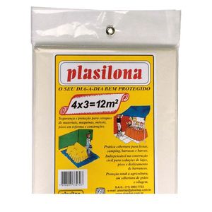 Lona Plástica Plasitap Transparente 4 X 3 M