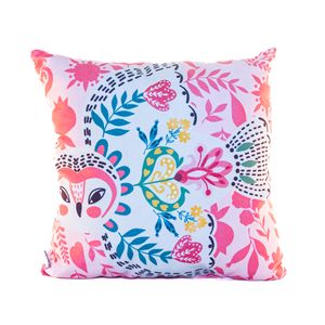 Almofada Speciata Velveteen 45 Cm X 45 Cm Coruja