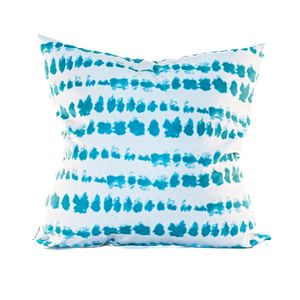 Almofada Speciata Linho 45 Cm X 45 Cm Pontilhos Azul