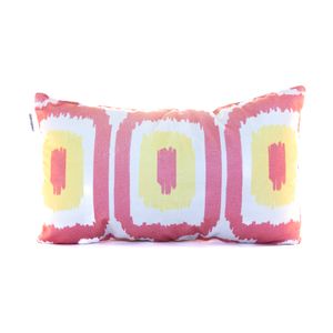 Almofada Speciata Velveteen 30 Cm X 50 Cm Asteca Rosa