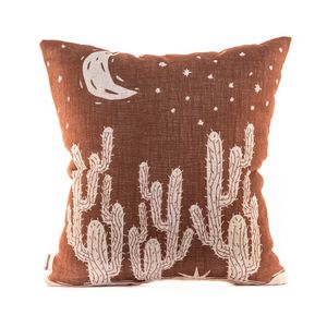Almofada Decorativa Cordel Cactus Lunar Velveteen 45X45CM - Speciatta
