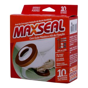 Anel de Cera MaxSeal para Vedação de Vaso Sanitário