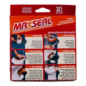 Anel de Cera MaxSeal para Vedação de Vaso Sanitário