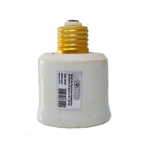 Bocal Adaptador de Porcelana Foxlux Ex27 para Ex40