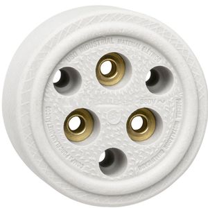 Tomada de Porcelana Foxlux 3P 30A Tripolar