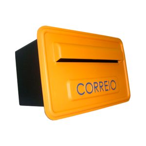 Caixa de Correio PintArt Eco Sigma Gradil Amarelo