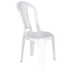 Cadeira Plástica Bistrô sem Braço Atlântida Basic Branco - 92013010 - Tramontina