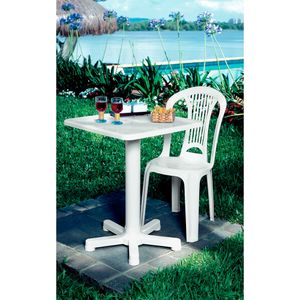 Cadeira Plástica Bistrô sem Braço Atlântida Basic Branco - 92013010 - Tramontina