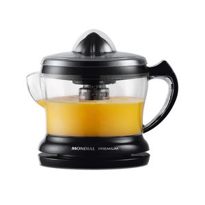 Espremedor de Laranja Premium Preto 1,25 Litros 220V 30W - E-02 - Mondial