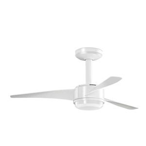 Ventilador de Teto Mondial VTE02 3 Pás com Controle Branco 220V