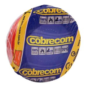 Cabo Flexível 1,5MM 100 Metros 750V Vermelho Cobrecom Fios