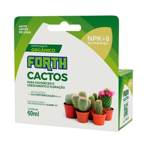Fertilizante Líquido Forth Cactos 60ml