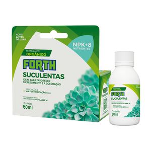 Fertilizante Líquido Forth Suculentas 60ml