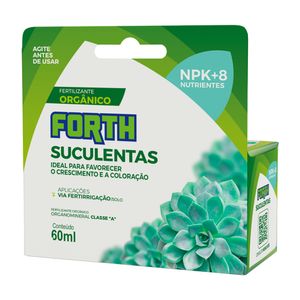 Fertilizante Líquido Forth Suculentas 60ml
