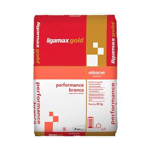 Argamassa Interna e Externa Performance Branca Ligamax Gold ACIII 20KG - Eliana