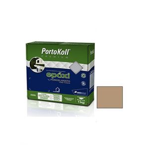 Rejunte Portokoll Epóxi Porcelanato Marfim 1kg