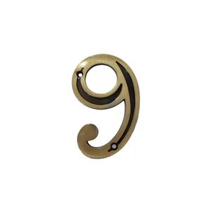 Número 9 Isero para Apartamento Zamac Oxidado