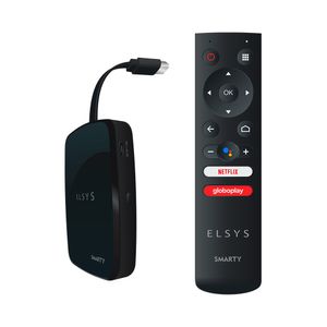 Smart Tv Box Elsys Streaming Full HD ETRI01 com Controle Remoto