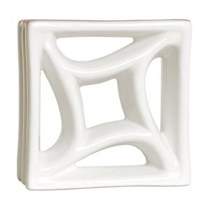 Cobogó Martins Estrela do Mar 18,5 X 18,5 X 8 CM Branco