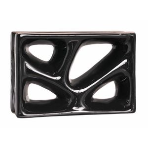 Cobogó Martins Rama 23 X 16 X 8 CM Preto