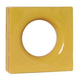 Cobogó Martins Lua 25 X 25 X 7,5 CM Amarelo