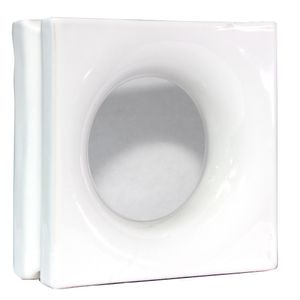 Cobogó Martins Mini Lua 19 X 19 X 7 CM Branco