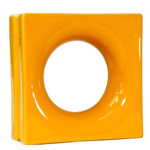 Cobogó Martins Mini Lua 19 X 19 X 7 CM Amarelo