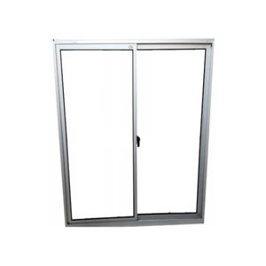 Janela de Correr MGM Soft 2 Folhas Vidro Liso com Grade 100X120CM Branco
