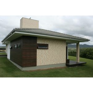 Revestimento Acetinado Terracta Marfim Tipo A 25,6X6,5CM - 2002040 - Pierini