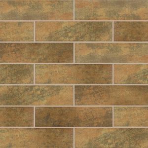 Revestimento Acetinado Malaga Bronze Tipo A 25,6X6,5CM -150143 - Pierini