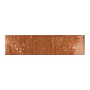 Revestimento Acetinado Ferri Terracota Tipo A 25,6X6,5CM - 151321 - Duefratelli