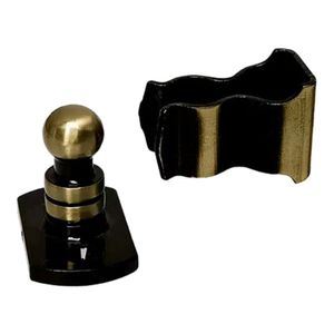 Prendedor para Porta Silvana universal Oxidado