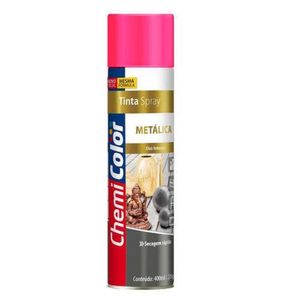 Tinta Spray Chemicolor Metálica Rosé 400ml