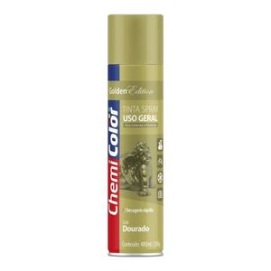 Tinta Spray Chemicolor Uso Geral Dourado 400ml