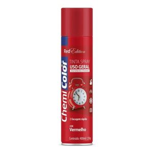 Tinta Spray Chemicolor Uso Geral Vermelho 400ml