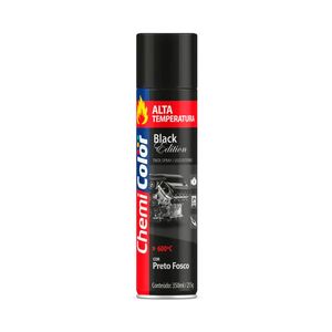 Tinta Spray Chemicolor Fosco Preto 350ml