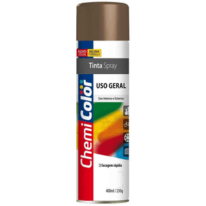 Tinta Spray Chemicolor Uso Geral Marrom 400ml