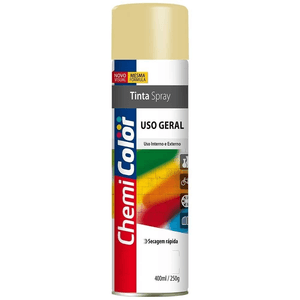 Tinta Spray Chemicolor Uso Geral Bege 400ml