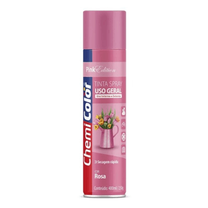 Tinta Spray Chemicolor Uso Geral Rosa 400ml