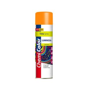 Tinta Spray Chemicolor Luminosa Laranja 400ml