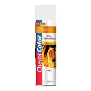 Tinta Spray Chemicolor Fosco Branco 350ml