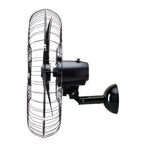 Ventilador Parede Oscilante Ventisol 3 Pás New Premium Preto 60cm 220V