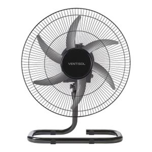 Ventilador de Mesa Ventisol Steel Premium 6 Pás 50cm Preto Bivolt