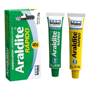 Adesivo Epóxi Tekbond Araldite Rápido 5min 23g