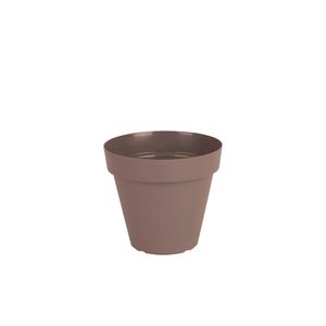 Vaso para Plantas em Polietileno Sampa Taupe 8X8CM - I.SAMP.008.008.34 - Vasart