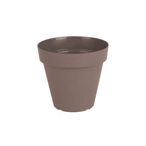 Vaso para Plantas em Polietileno Sampa Taupe 19X20CM - I.SAMP.020.019.34 - Vasart
