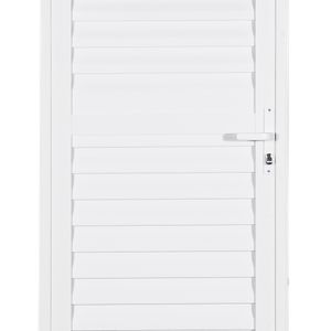 Porta de Giro MGM Soft Laminada Abertura Esquerda 210X60CM Branco