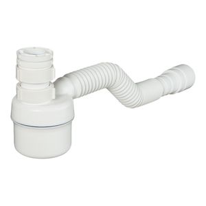 Sifão Ajustável Tigre Multiuso Copo Branco