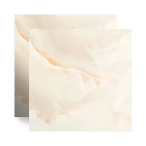 Piso Cerâmico Marmorizado Brilhante Bege Tipo A 58X58CM - PSI66470 - Incenor